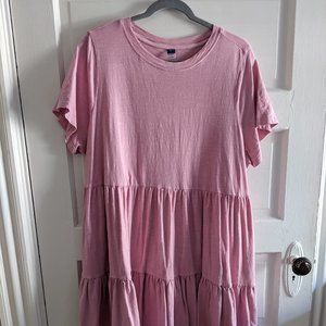 Old Navy Tiered T-Shirt Dress